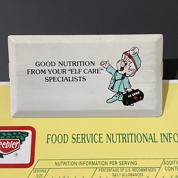 Keebler Elf Clipboard Office Supplies Foodie Cookies Snacks Advertising Business - Picture 3 of 3